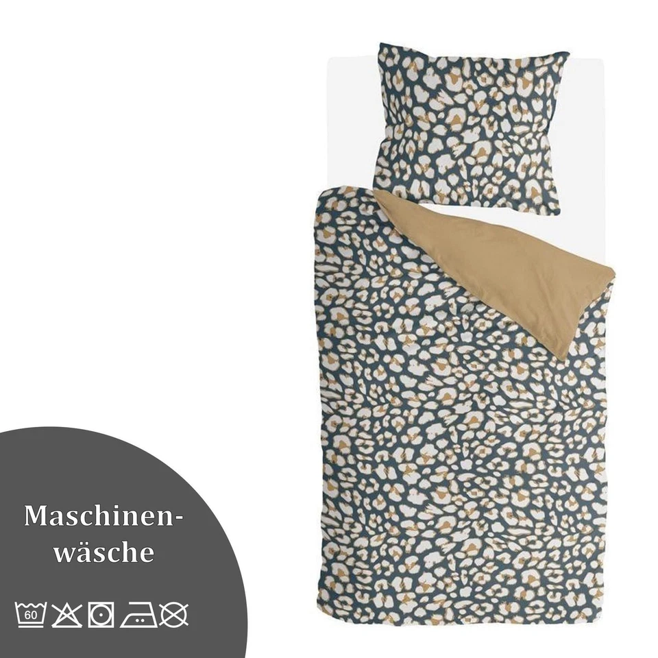 Bettwäsche-Set 135x200cm Bettbezug 2tlg. 100% Baumwolle Öko Tex Bezug Bett 80x80 - Bild 4 von 4