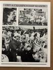 1998 Slippery Rock Football Media Guide Back-To-Back PSAC West Champions — photo 3