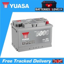 Hyundai Tucson 04-10 SUV Diesel Battery Yuasa YBX5096 096 2.0 CRDi 80Ah 5Yr Wt