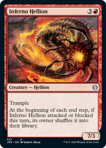 Inferno Hellion Jumpstart Lightly Played, English