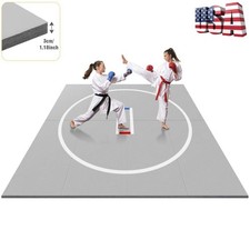 10x10 ft Home Wrestling Mat,Safe Wrestling & Play Mat for Kids,MMA Jiu Jitsu Mat
