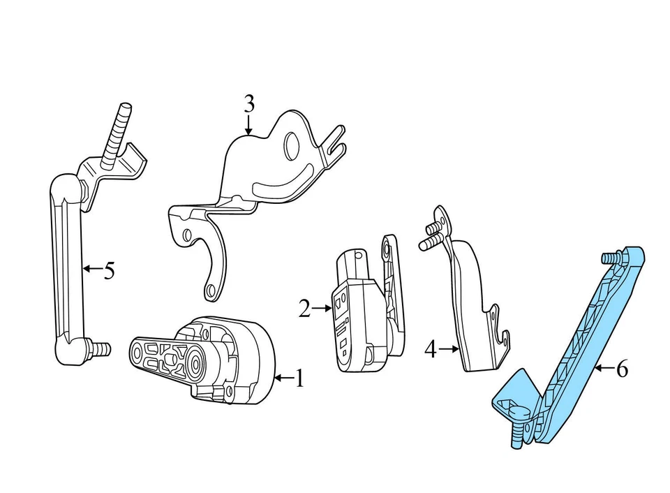 Mercedes-Benz S450 2018-2019 - motor ventana puerta izquierda 1669060301 Foto 3 de 4