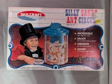 Vintage Ant Farm Skilcraft Silly Sandy Ant Circus FARM 1989 Monogram Skillcraft