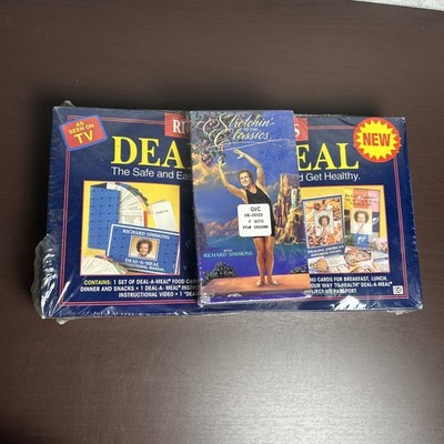 1994 Edition Deal-A-Meal By Richard Simmons Weight Loss Program SEALED IN BOX