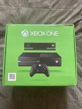 Microsoft Xbox One 500GB Black Console WITH KINECT - ORIGINAL PACKAGING - LOOK