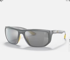 NEW Ray-Ban Sunglasses RB8361M Scuderia Ferrari Collection - Grey Mirror Lens