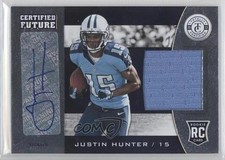 2013 Totally Certified Future Signature Materials 121/149 Justin Hunter Auto 1i3