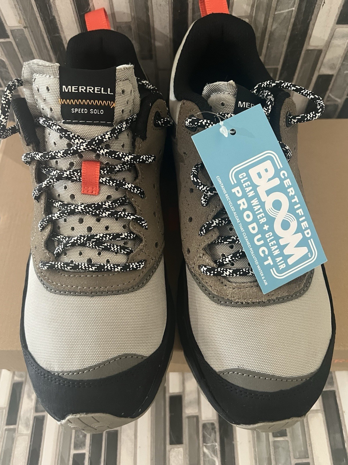 Scarpe da trekking Merrell Speed Solo nere boulder taglia 9