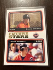 DAVID WRIGHT ROOKIE CARD New York Mets Baseball TOPPS FUTURE STARS RC