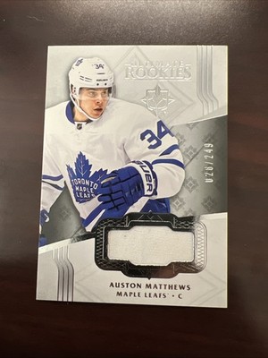 2016-17 Ultimate Collection - Ultimate Rookies Auston Matthews #160 Silver /249