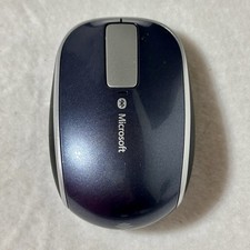 Microsoft Sculpt Touch Blue Portable Bluetooth Wireless Optical Mouse Works