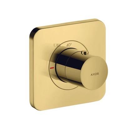 Hansgrohe Thermostat concealed Axor Citterio E 36702990 Polished Gold Optic
