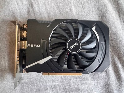 MSI GeForce GTX 1650 AERO ITX 4G Graphics Card Used, Works Fine