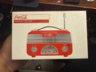 Coca-Cola Vintage Style Am/FM Mini 6" x 3" Radio NIB