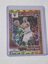 2024-25 Donruss Optic Derrick Rose Gold Disco /10 #233 Bulls Legends SSP