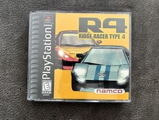 R:4 Ridge Racer Type 4 for Sony Playstation 1 PS1 Tested Working image