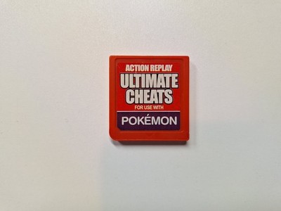 Action Replay Ultimate Cheats For Use With Pokémon Nintendo DS Cartridge
