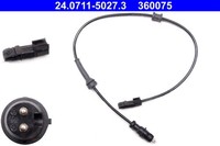 ABS Sensor Raddrehzahl ATE 24.0711-5027.3 FüR Renault Laguna 1 16V B563 B564 Dci
