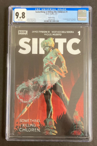 Something Is Killing The Children #1 Eighth Printing CGC 9.8 Mobili Cover Boom