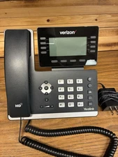 Verizon Branded Yealink T53W 12-Line IP Phone W/ Power Supply