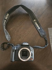 Canon EOS Rebel T1i 15.1MP Digital SLR DSLR Camera ONLY NO BATTERY