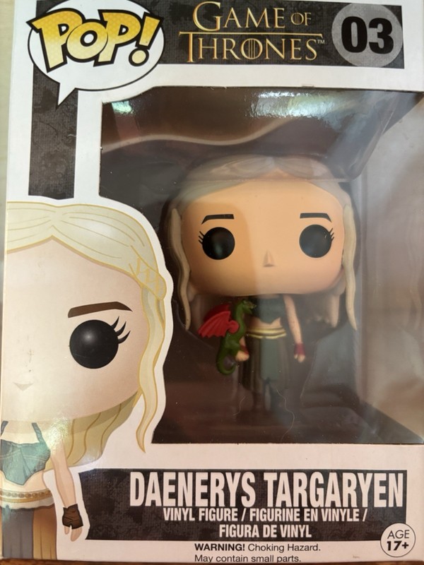 Funko Pop! Vinyl: Game of Thrones - Daenerys Targaryen #03 Edition One 17+
