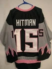 Bret Hitman Heart Signed Calgary Jersey JSA Wrestler WWE/WWF