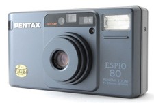 MINT Pentax Espio 80 Zoom Navy Point Shoot 35mm Film Camera From JAPAN