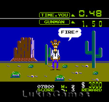 Wild Gunman - Rare NES Nintendo Light Gun Game