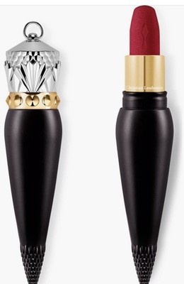 New CHRISTIAN LOUBOUTIN Lipstick In Box  VELVET MATTE  ROUGE 001M 0.13 oz $100
