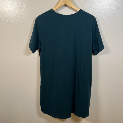Universal Standard Halie T-shirt Dress Size Small 14/16 Green Minimal Comfy - 第 2/8 張圖片