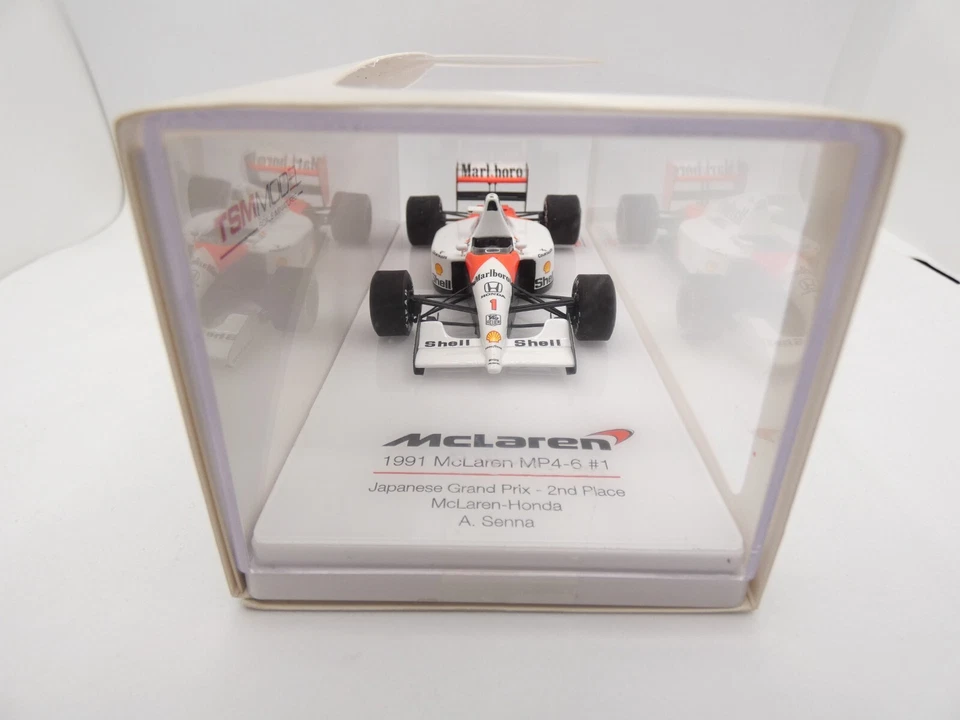 Mclaren Honda MP4-6 Ayrton #1 Japanese Gp 1991 Marlboro 1/43 Tsm F1 - Immagine 4 di 4
