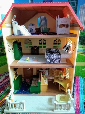 calico critters oakwood home