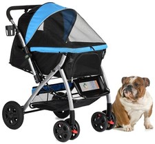 HPZ PET ROVER PREMIUM Pet Stroller for Small to Large Dogs/Cats REFURBISHED
