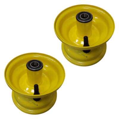 Proven Part 2- RiMS Complete With Bearings AUC18343 Fits John Deere Z315E Z320M