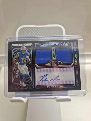 2023 Panini Football Obsidian PUKA NACUA Dual RPA /75 | eBay