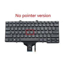 New Laptop Keyboard for Dell Latitude 5401 5410 5411 7400 Backlit Non-Pointer