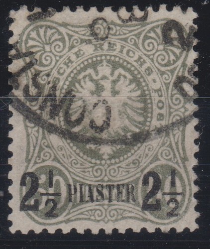 === Dt. Foreign Post Office Turkey Mi. 5b Stamped Kat. ===