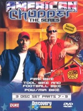 American Chopper: Parts 7-9 DVD (2005) Hank Capshaw cert E 3 discs Amazing Value