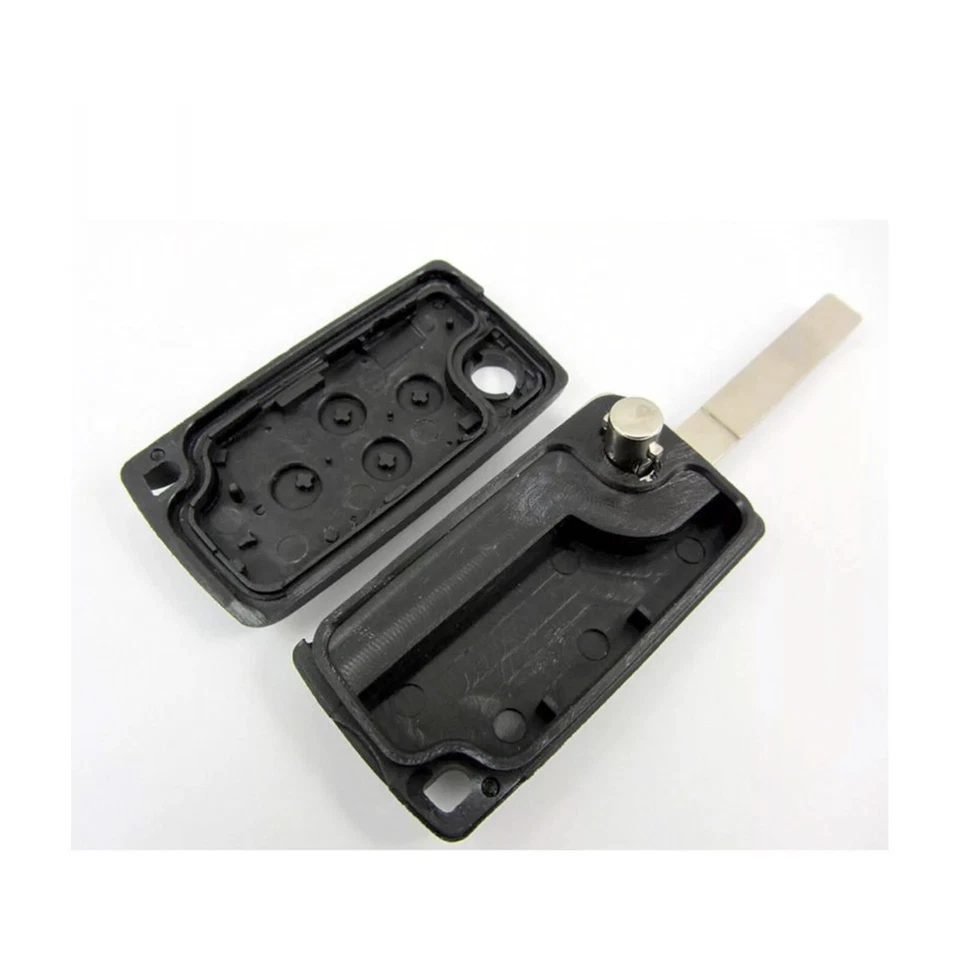 CARCASA LLAVE MANDO 4 BOTONES PARA PEUGEOT 1007 C8 5008 807 CITROEN C8 - Imagen 2 de 2
