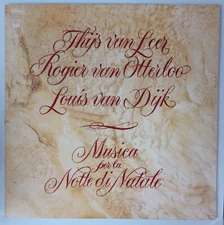 THIJS VAN LEER "MUSICA PER LA NOTTE DI NATALE" CBS 69239 VINYL LP 