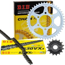 Kettensatz X-Ringkette DID 530VX3 für Suzuki GSF 1200 Bandit GV75A GSF 1996-2000