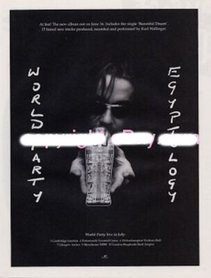 World Party 'Mojo' mag UK tour advert