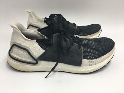 adidas gazelle silver green womens Adidas Men's Ultra Boost 2019 Running Shoe - Black / White main image 1