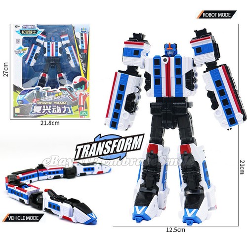Tobot V GD Power Train Transforming Robot Vehicle Toy Chinese Ver. - Picture 1 of 9