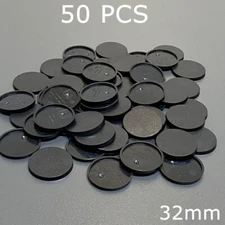 Lot 50 Miniature 32mm Display Base Dungeons & Dragon D&D Board war Game figure