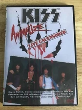 KISS - Animalize Live Uncensored 1984 DVD Gene Simmons Paul Stanley