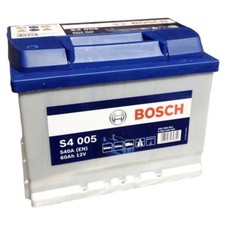 BATTERIA AUTO 60AH bosch S4 005 LINEA BLU 540A di spunto 0092S40050