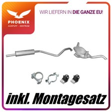 Renault Laguna II 1.6 1.8 (2001-2007) Mittel+Endschalldämpfer Auspuffanlage