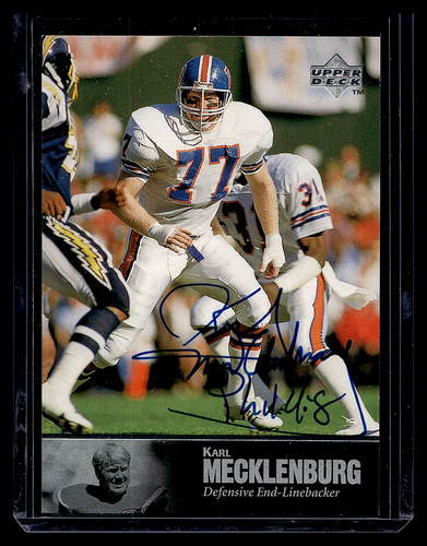 1997 Karl Mecklenburg [Autograph] #AL-139